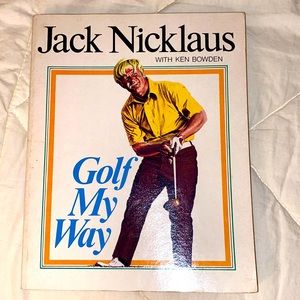 How to play Golf book by Jack Nicklaus